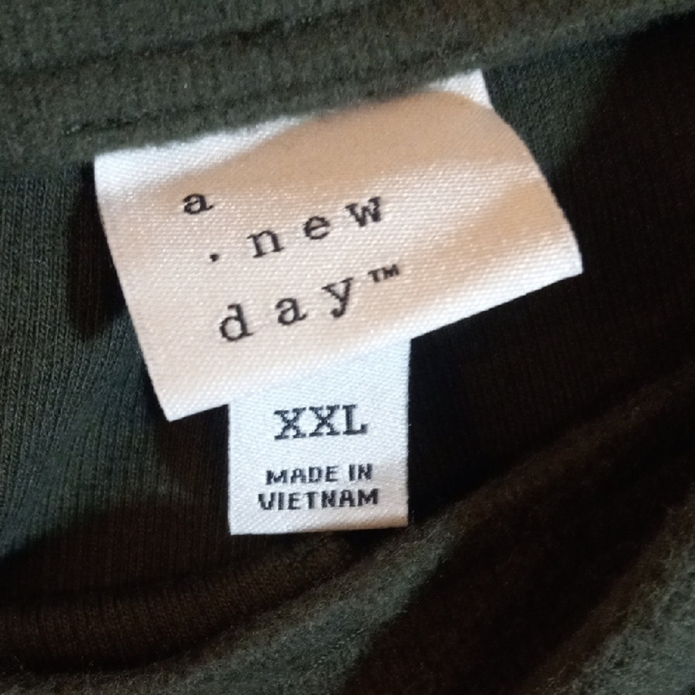 a new day Olive Straight Leg Women's Pants - Picture 3 of 4